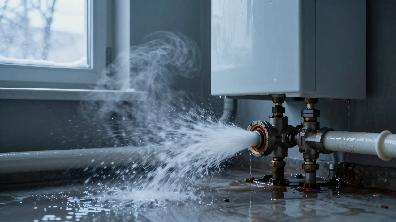 Почему лопаются полипропиленовые трубы в системе отопления