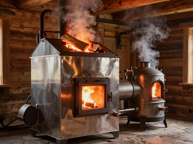 На чем работает пиролизный котел: принцип действия и отличия от газового